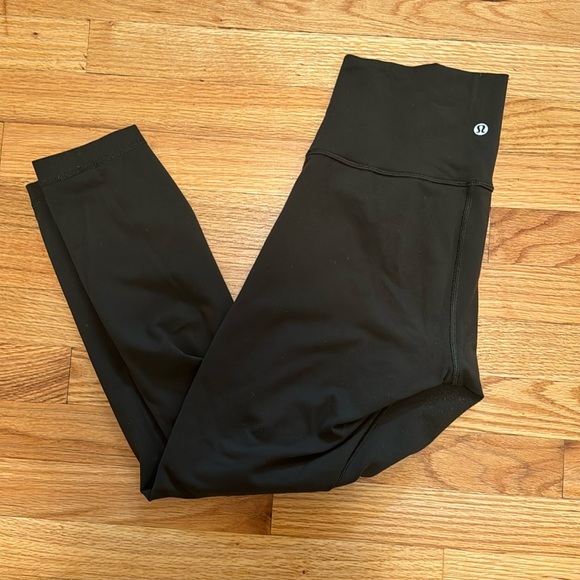 Lululemon wunder legging, size 6, green - Picture 1 of 1